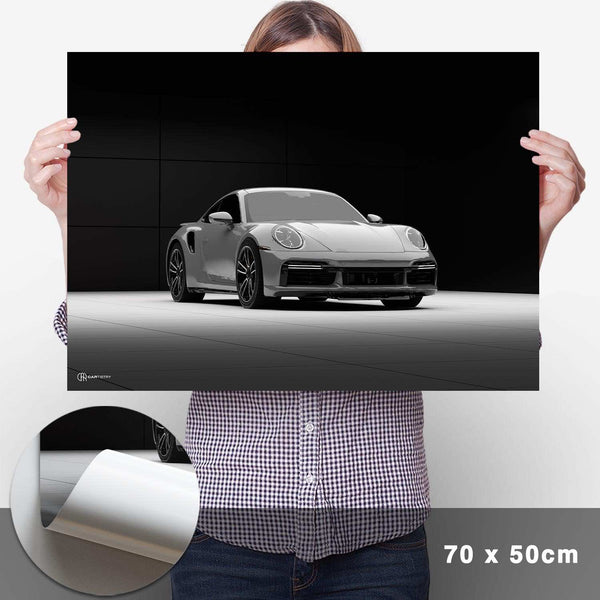 Lade das Bild in den Galerie-Viewer, 911 Turbo (992) Poster - Cartistry
