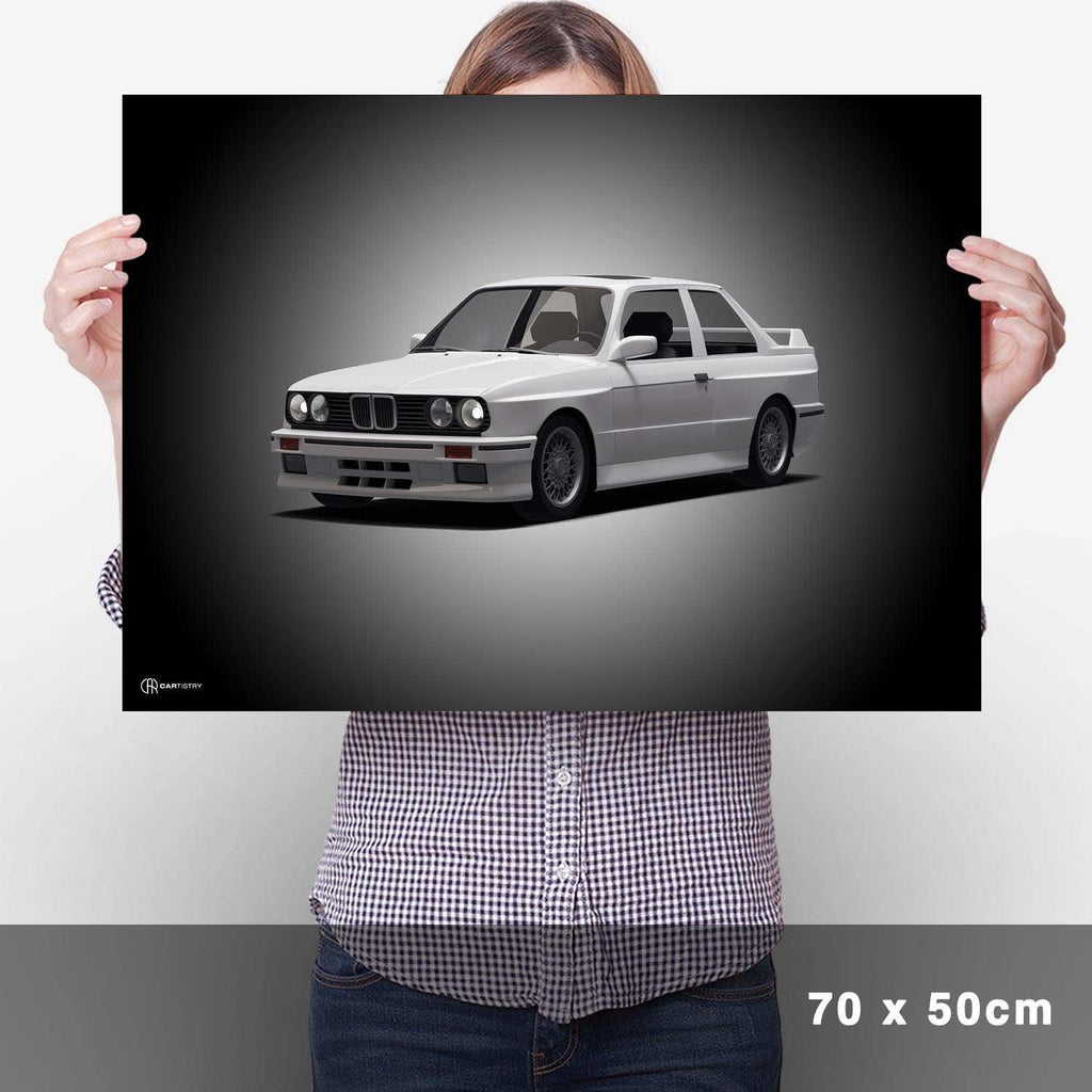 M3 E30 Poster Front - Cartistry