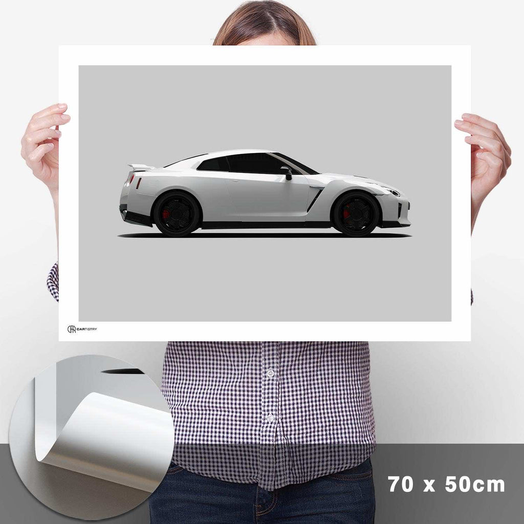 GT-R R35 Poster Seite - Cartistry