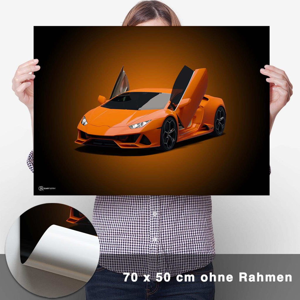Huracan Poster - CARTISTRY