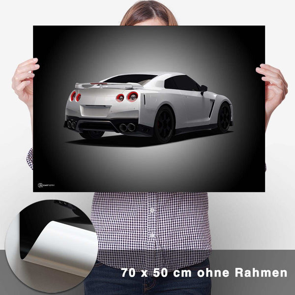 Lade das Bild in den Galerie-Viewer, GT-R R35 Poster - CARTISTRY
