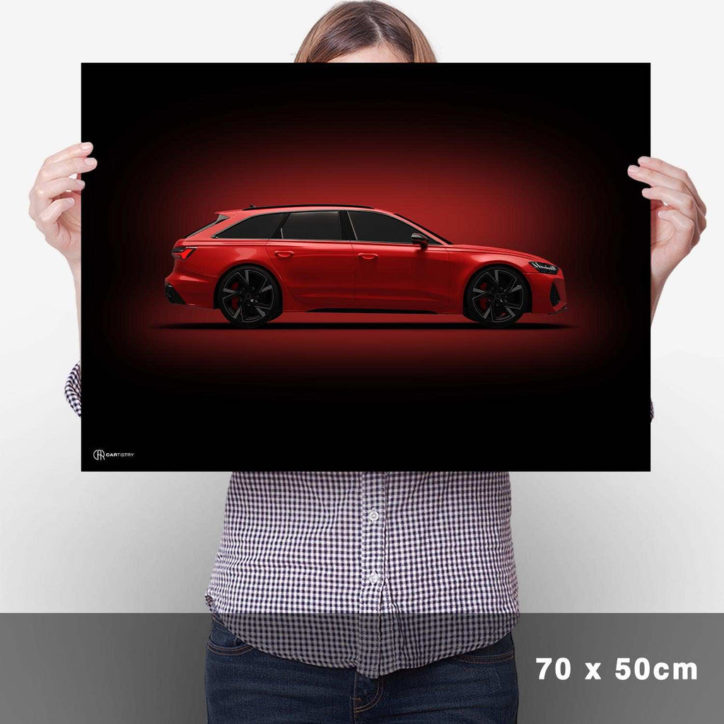 RS6 Poster Seite Dunkel - Cartistry