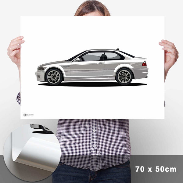 Lade das Bild in den Galerie-Viewer, M3 E46 Artwork Poster Hell - Cartistry
