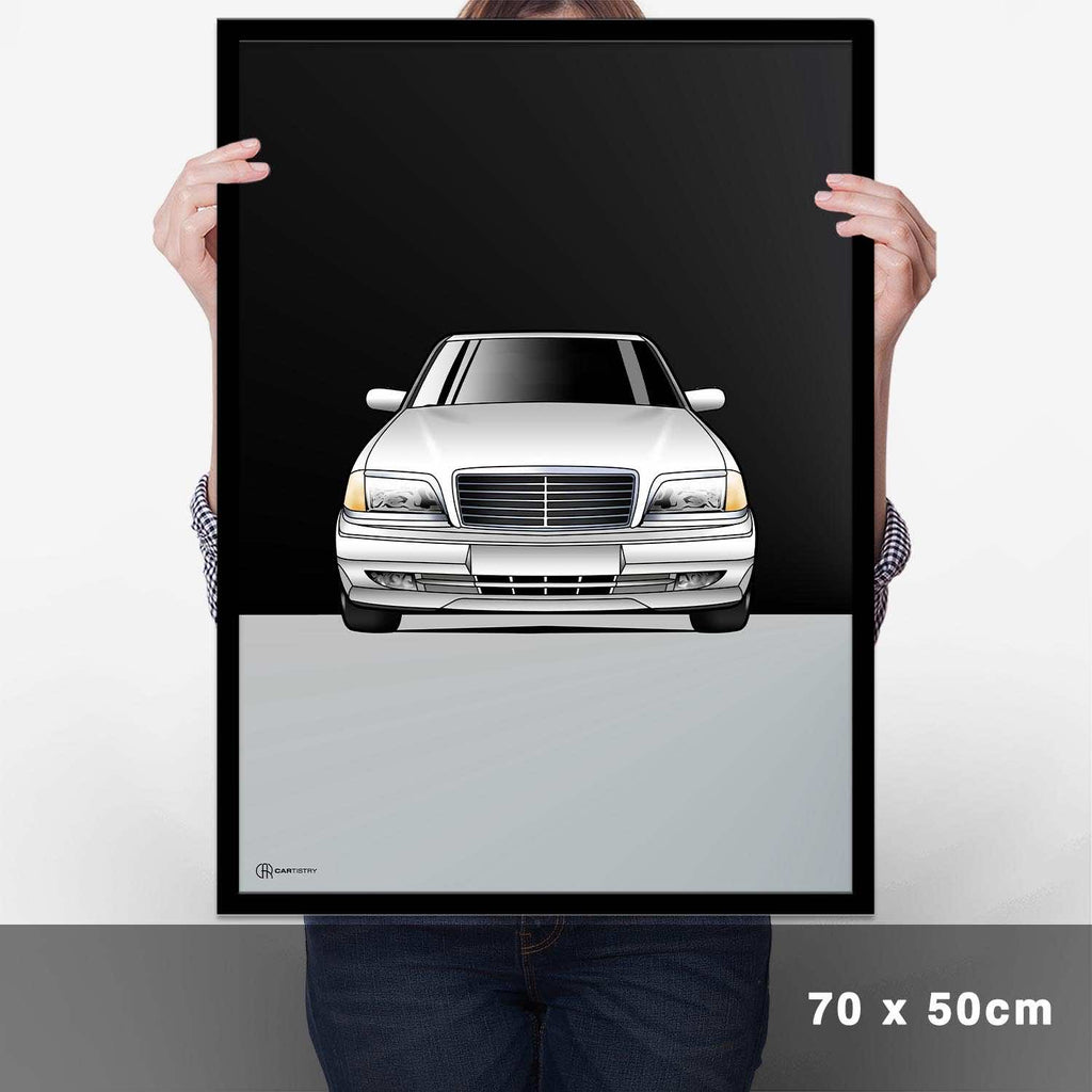 AMG C-Klasse W202 Poster - Cartistry