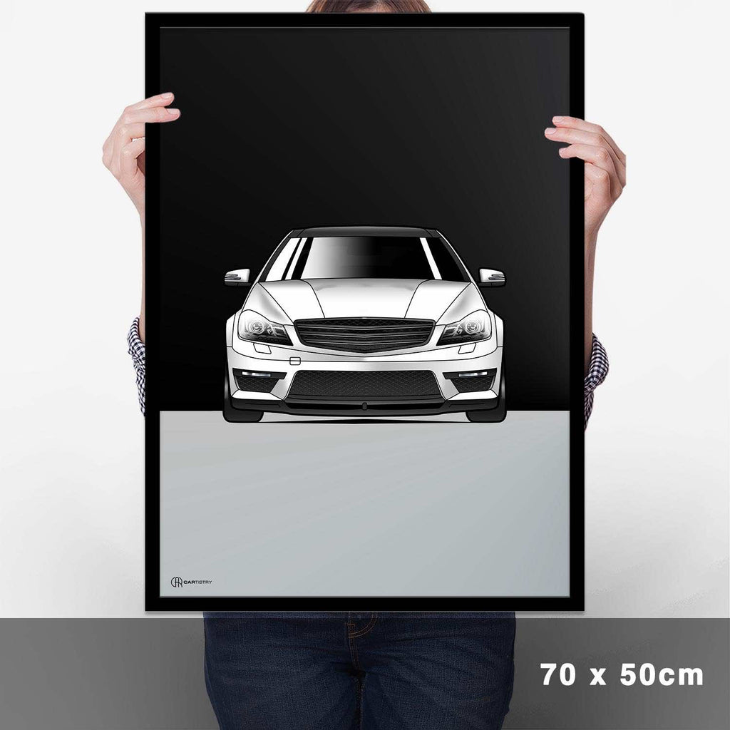 AMG C-Klasse W204 Poster - Cartistry