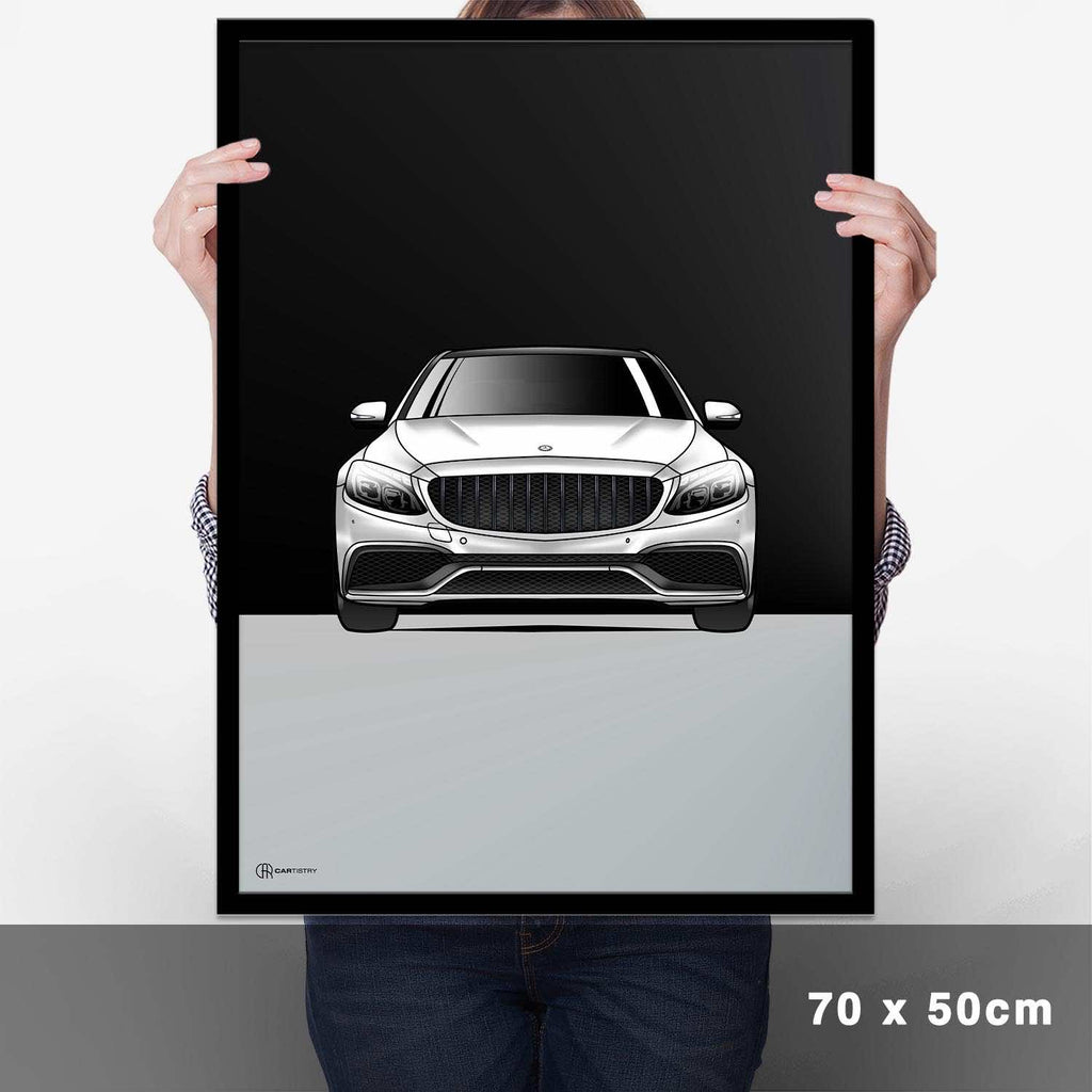 AMG C-Klasse W205 Poster - Cartistry