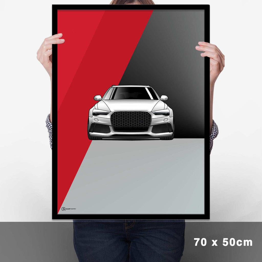 RS6 C7 Poster - Cartistry