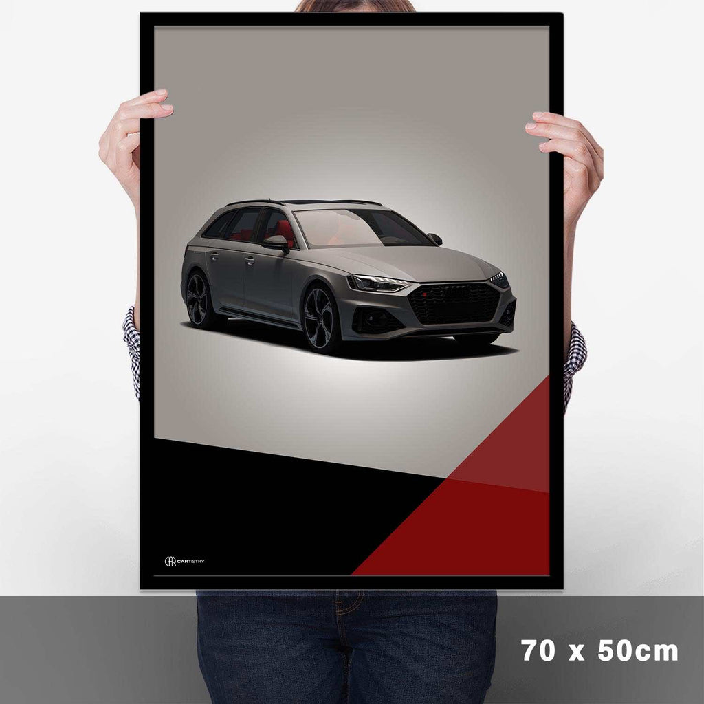 RS4 B9 Poster - Cartistry