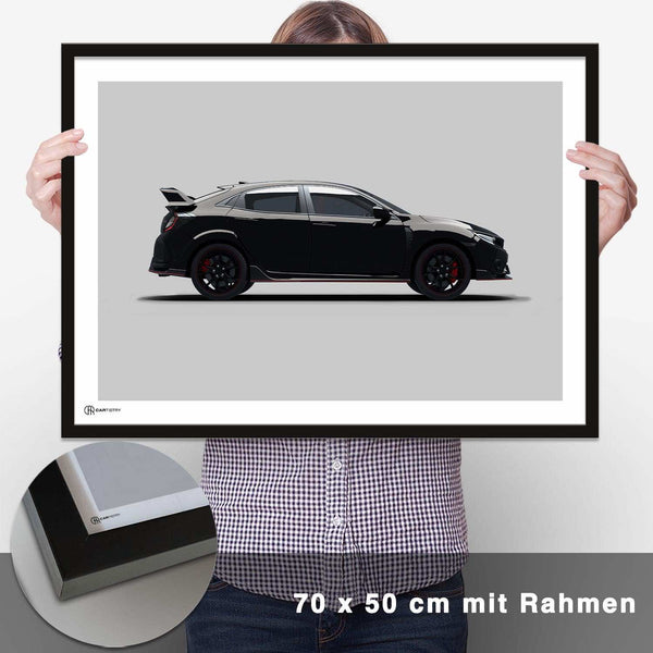 Lade das Bild in den Galerie-Viewer, Civic Type R Poster Seite - CARTISTRY
