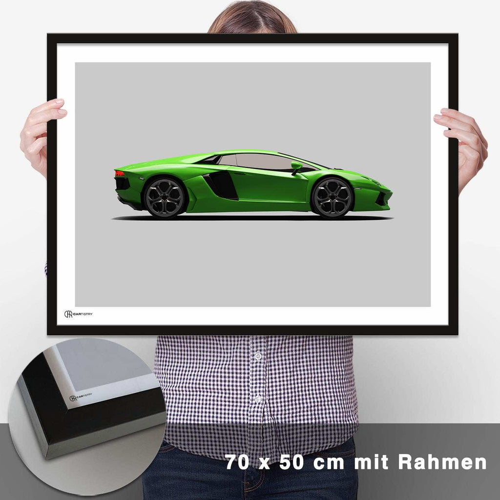 Aventador Poster Seite - CARTISTRY