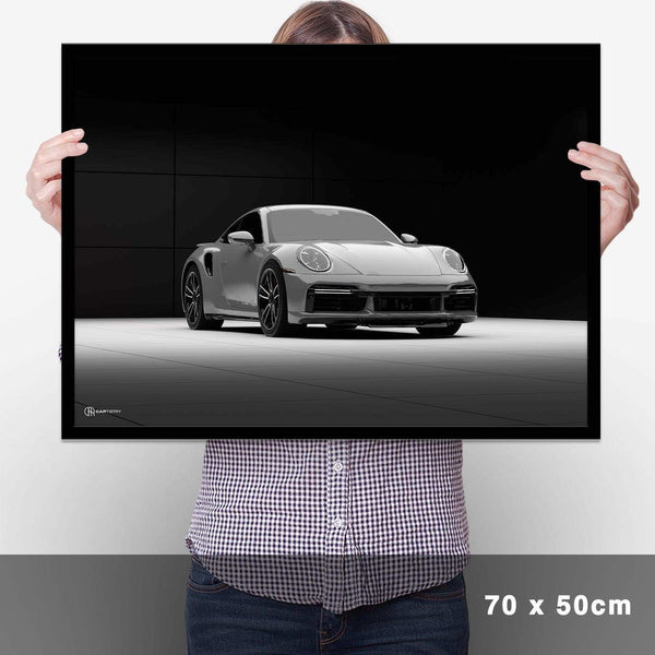 Lade das Bild in den Galerie-Viewer, 911 Turbo (992) Poster - Cartistry
