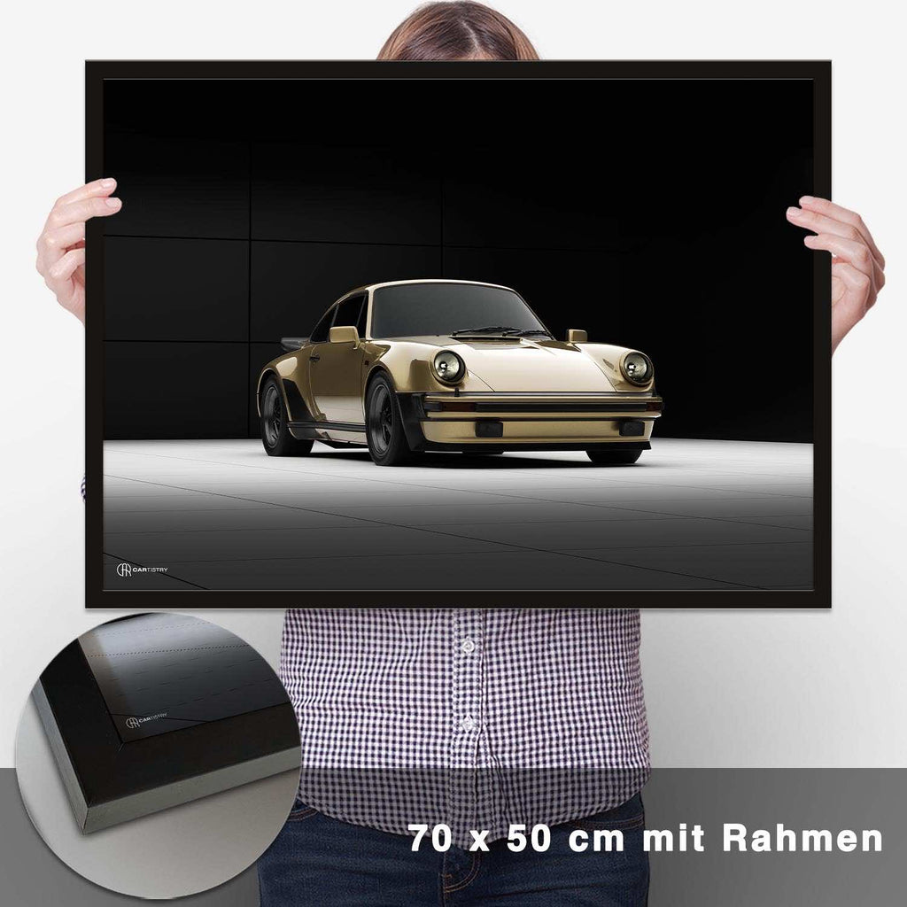 911 Turbo (930) Poster - CARTISTRY