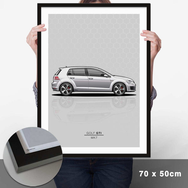 Lade das Bild in den Galerie-Viewer, Golf 7 GTI Poster - Cartistry
