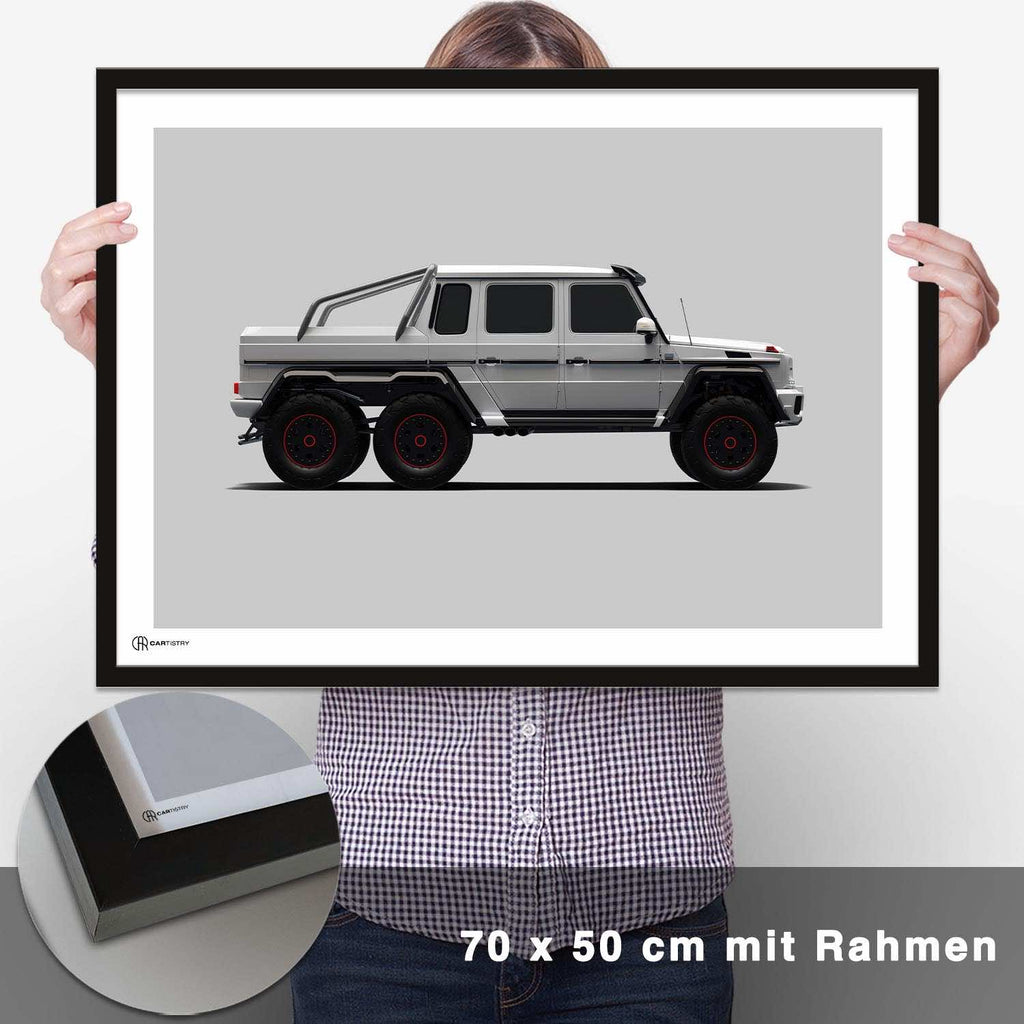G63 6x6 AMG Poster Seite - CARTISTRY