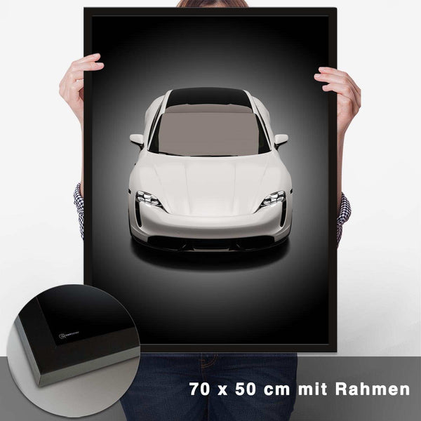 Lade das Bild in den Galerie-Viewer, Taycan Poster - CARTISTRY
