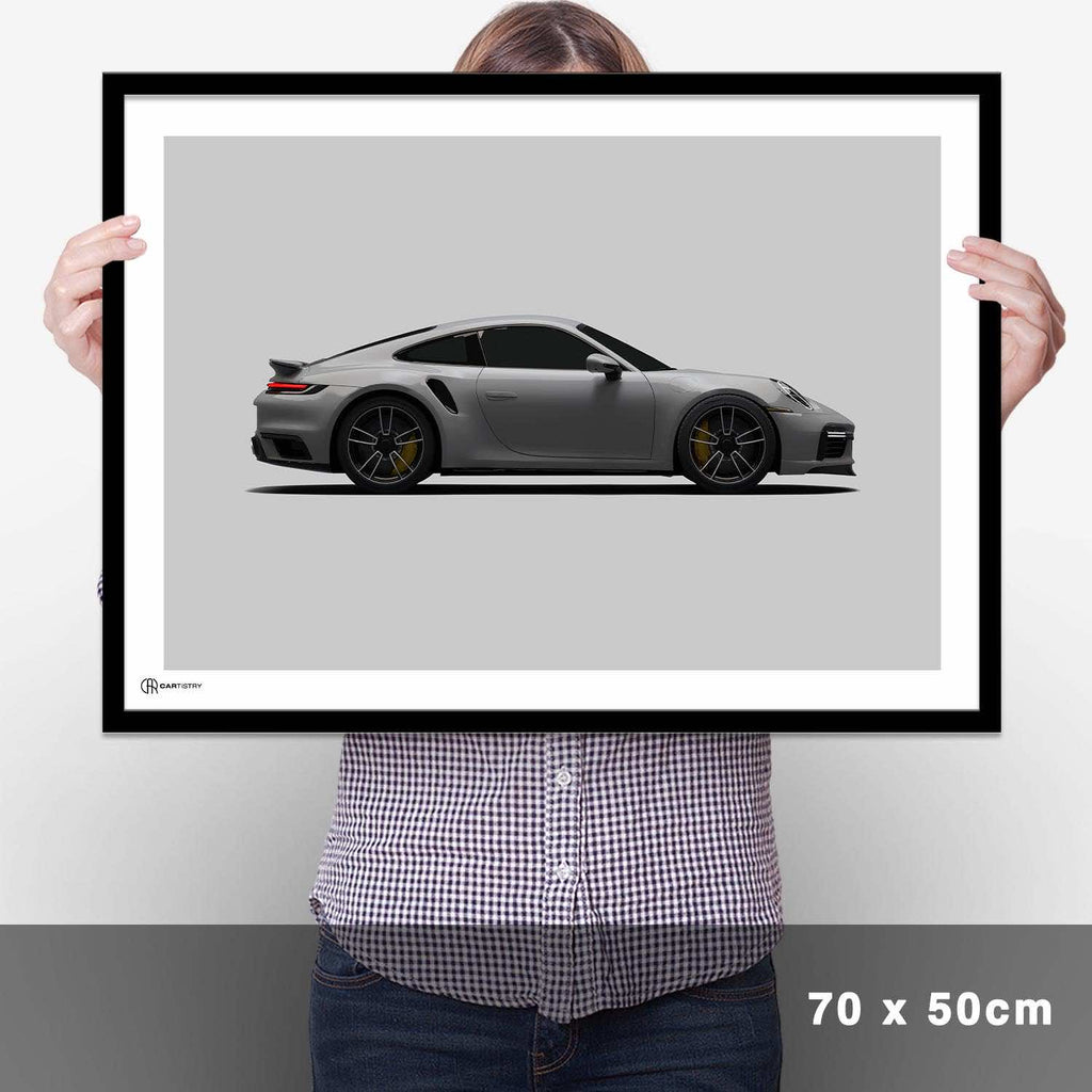 911 Turbo (992) Poster Seite - Cartistry