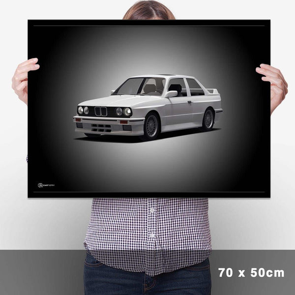 Lade das Bild in den Galerie-Viewer, M3 E30 Poster Front - Cartistry
