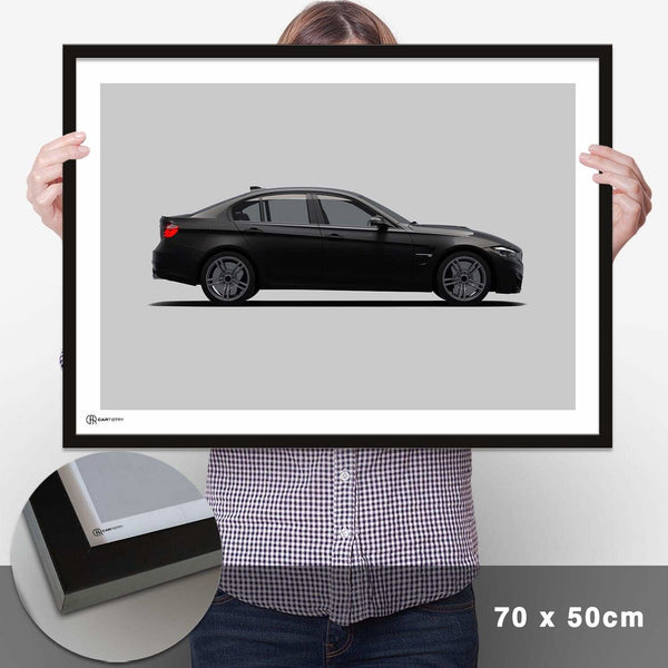 Lade das Bild in den Galerie-Viewer, M3 F80 Poster Seite - Cartistry
