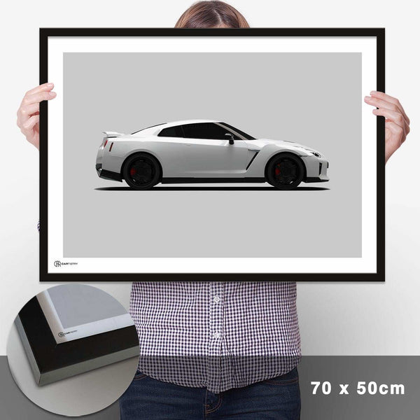 Lade das Bild in den Galerie-Viewer, GT-R R35 Poster Seite - Cartistry
