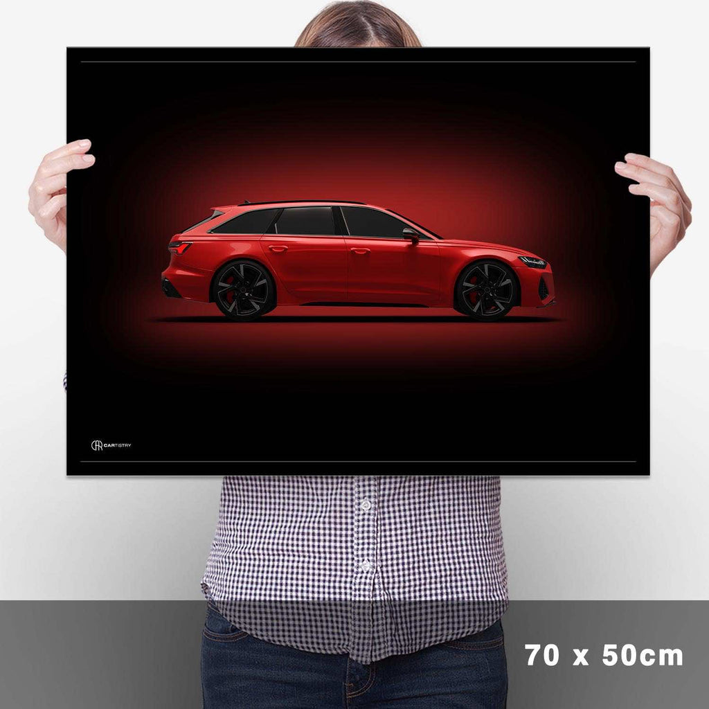 RS6 Poster Seite Dunkel - Cartistry