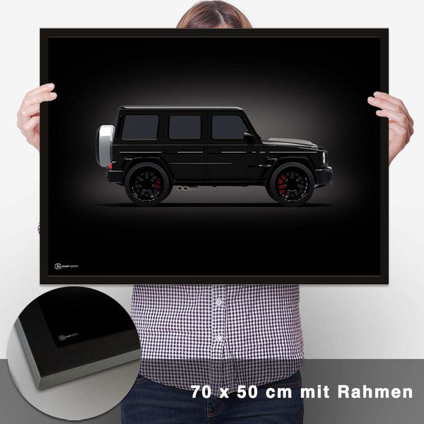 Lade das Bild in den Galerie-Viewer, G63 AMG Poster Seite Dunkel - CARTISTRY
