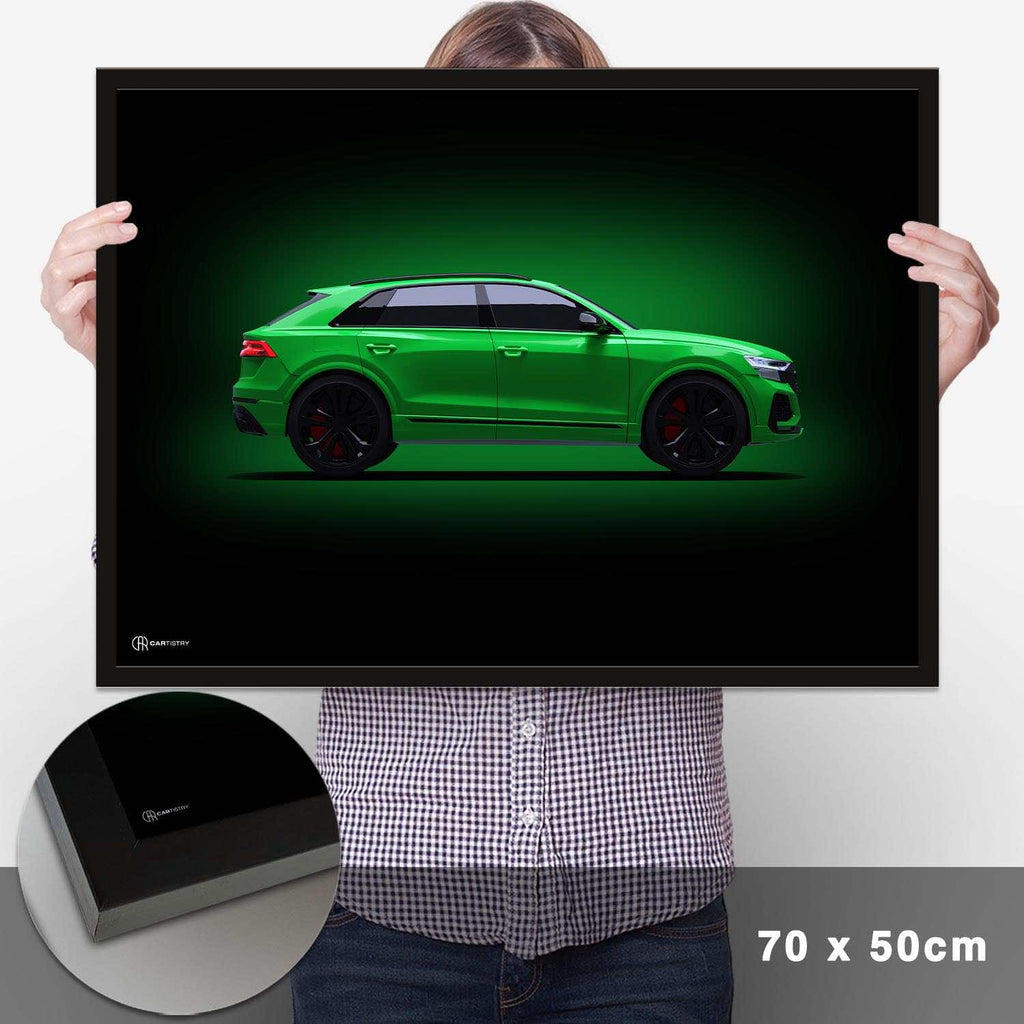 RS Q8 Poster Seite Dunkel - Cartistry