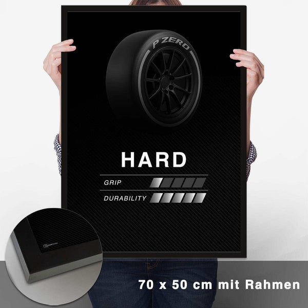Lade das Bild in den Galerie-Viewer, Reifen Poster Hart - CARTISTRY
