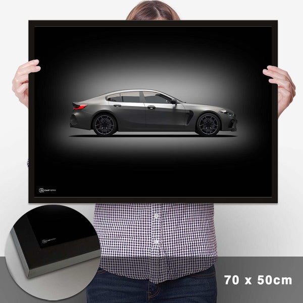 Lade das Bild in den Galerie-Viewer, M8 Poster Seite Dunkel - Cartistry
