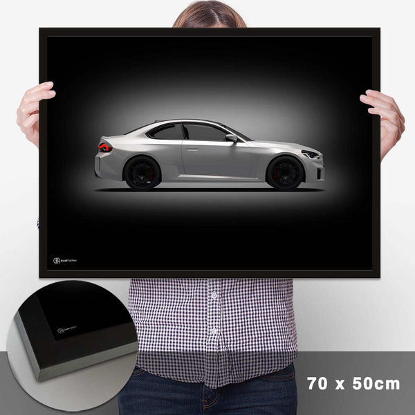 Lade das Bild in den Galerie-Viewer, M2 Poster Seite Dunkel - Cartistry
