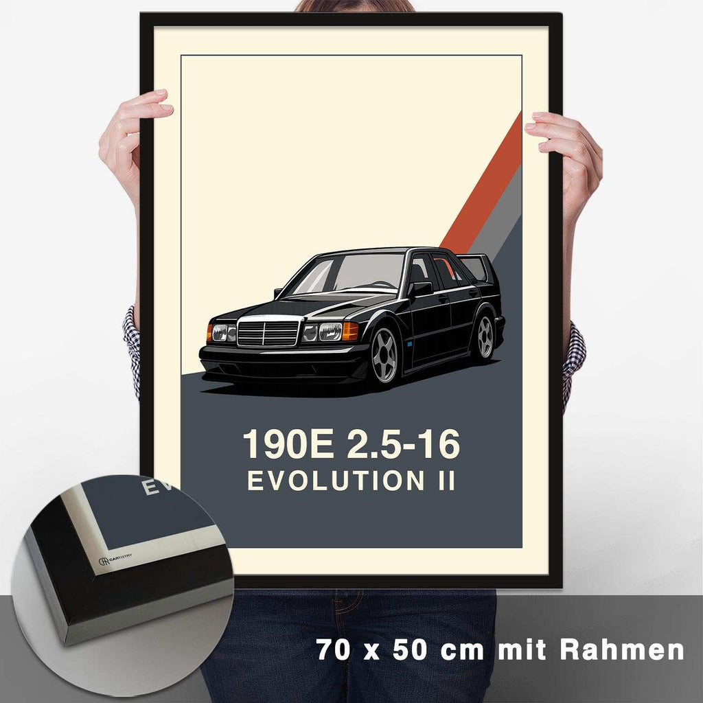 190E Evo II Poster - CARTISTRY