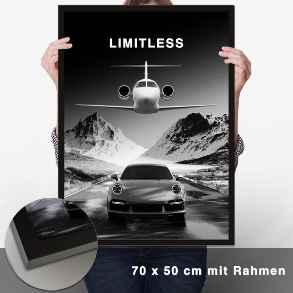 Lade das Bild in den Galerie-Viewer, "Limitless" Poster - CARTISTRY
