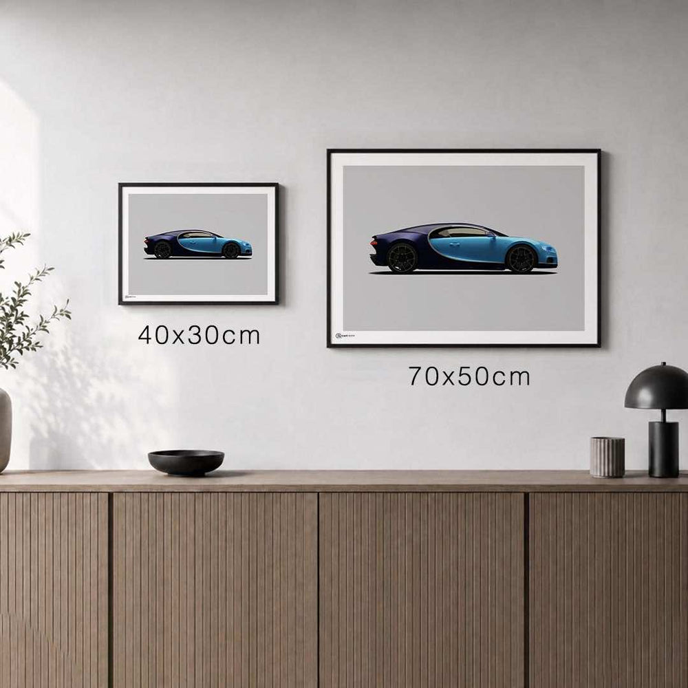 Größenvergleich für Chiron Poster Seite