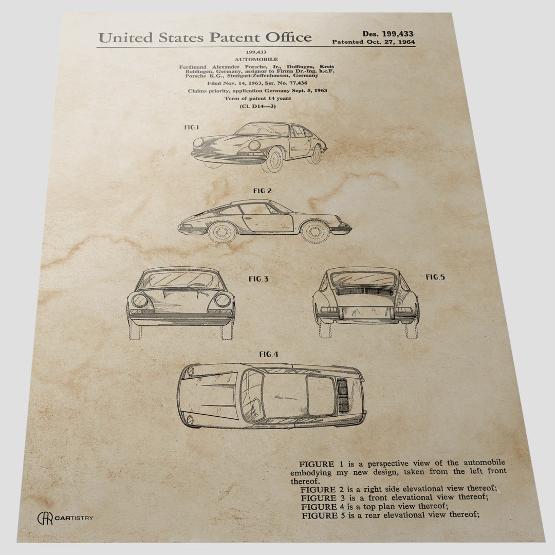 Patent Poster 911 - Cartistry